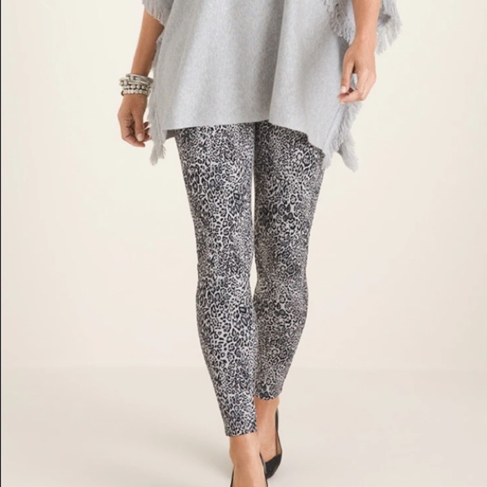 Ponte Cheetah pattern leggings